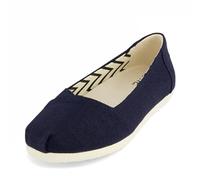 Ballerina TOMS "TOMS Ballerinas Textil", Damen, Gr. 38, navy, Textil, Schuhe Ballerina (21805309-38) navy