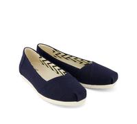 Toms Alpargata Ballet navy heritage canvas 35.5