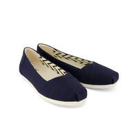 TOMS Alpargata Ballet Textil Damen Marineblau Espadrilles - EUR 37.5