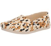 TOMS Damen Alpargata Buckthorn Flacher Slipper, Abstrakte Kuh aus Sanddorn, 36 EU
