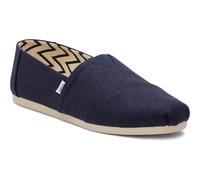 TOMS Black on Black Heritage Canvas Herren Alpargata Espadrilles Größe 45, navy, 42 EU