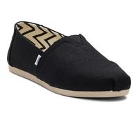 TOMS Alpargata Classic Baumwolle Damen Schwarze Espadrilles EU 39/UK 6