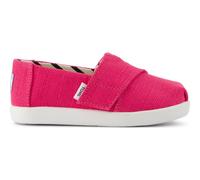 Toms Alpargata Classic fuchsia heritage canvas 19.5