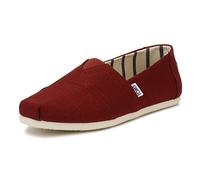 TOMS Alpargata Classic, Herren Espadrilles, Rot (Black Cherry Heritage Canvas 601), 42 EU
