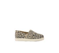 Toms Alpargata Classic oatmeal small leopard spots 28.5