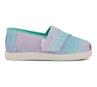 TOMS Alpargata Classic Loafer für Jungen und Mädchen, flach, Jelly Bright Multi Ombre Glitzer, Größe 39