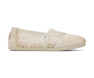 Toms Alpargata Classic natural moroccan crochet 39