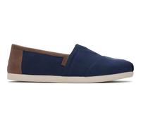 Toms Herren Espadrilles Alpargata Classic Marineblau Twill/Synthetikbesatz Größe 43 EU