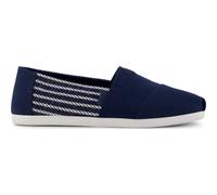Toms Alpargata Classic navy nautical stripe 45