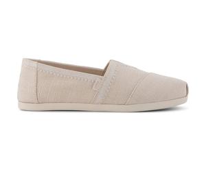 Toms Alpargata Classic soft grey heritage canvas/embroidery 42