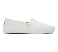 Toms Alpargata Classic white recycled cotton canvas 40