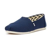 TOMS Alpargata Cotton Canvas Womens Navy Espadrilles-UK 5 / EU 37.5