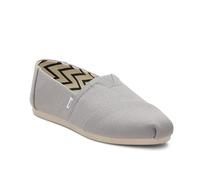 TOMS Damen Alpargata Flacher Slipper, Drizzle Grey Wide Recycled Cotton Canvas, 37 EU Weit