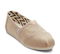 TOMS Damen Alpargata Heritage Canvas Flacher Slipper, Natürlich Ungefärbt, 42 EU