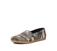 TOMS ALPARGATA Espadrille Canvas Herren, green Woodland Camouflage Print, 44.5 EU