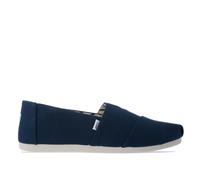 Toms Alpargata Espadrille-Pumps aus recycelter Baumwolle für Damen in Navy EU 47.5 / UK 12
