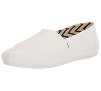 Toms Espadrilles Alpargata Damen – Canvas aus recycelter Baumwolle – Weiß Gr. 38,5 EU/UK 6
