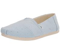TOMS Damen Alpargata Flacher Slipper, Pastel Blue Speckled, 35.5 EU