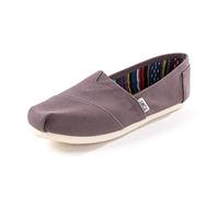 TOMS ALPARGATA Loafer Flat Espadrille Canvas Damen