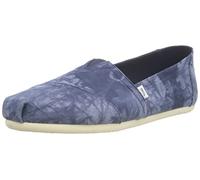 TOMS ALPARGATA Loafer Flat Espadrille Canvas Print Damen, Batik Marineblau, 36 EU
