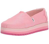 TOMS Alpargata Plateau für Mädchen, Rose, 3 UK