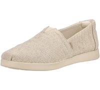 Toms Alpargata Plus champagne glimmer slub canvas 38.5