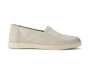 Toms Alpargata Plus champagne metallic suede 38