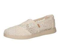 TOMS Sneaker Natural Moroccan Crochet Damen Naturfarben Größe 38 EU