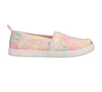 TOMS Alpargata PrintLoafer für Mädchen, flach, Rosa Krawattenfarbe, 37.5 EU