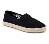 Toms Alpargata Rope 2.0 black floral crochet 41