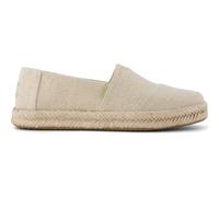 Toms Alpargata Rope 2.0 champagne glimmer slub canvas 42