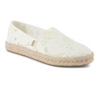 Toms Alpargata Rope 2.0 egret floral crochet 36