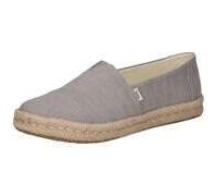 Toms Alpargata Rope 2.0 drizzle grey recycled cotton slubby 39