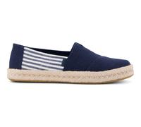 TOMS - Women's Alpargata Rope 2.0 - Sneaker, Gr. 36.5, blau/beige (NavyNauticalStripe)