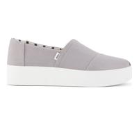 Toms Asher Platform drizzle grey canvas 42