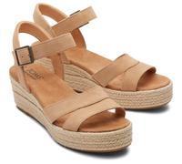 TOMS Audrey 100% Kuh Damen Honig Keile EU 42 / UK 8