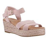 TOMS Damen Audrey Espadrille Keilsandalen, Pale Rose Suede, 39 EU