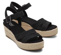 TOMS Audrey Textil Frauen Schwarz Wedges EU 40,5 / UK 7