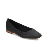 TOMS Briella Flat Damen, Schwarz Leder, 10
