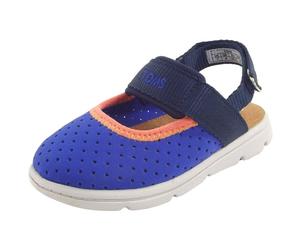 Toms - Caity Tiny - Kleinkinder Aqua Sandalen - blau (navy nylon perf), Gr. 24.5 EU / 8 US C / 7 UK C