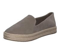 Toms Carolina Espadrille für Damen, Schlupfschuhe, leger, Schwarz, Dune Wildleder, 37 EU