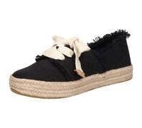 TOMS Sneaker Damen Beachside Woven/Fray Textil Schwarz Größe 40