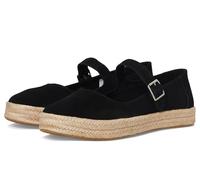 TOMS Carolina Mary Jane Espadrille für Damen, legere Ballerinas, Schwarz 1, 10