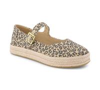 Toms Carolina Mary Jane oatmeal small leopard spots 42