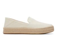 TOMS Damen Espadrilles Carolina 10020991 – Natural Heavy Twill, leger – Größe 38 EU