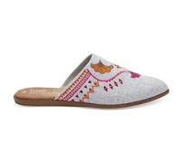 Toms Chambray Jutti Mule Grey Womens Flip-Flops EU 37,5 / UK 4,5