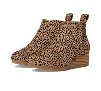 TOMS Clare Stiefelette, Toffee Flocked Mini Cheetah, 35.5 EU