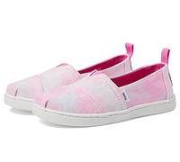 TOMS Classic Alpargata Flacher Slipper, Neon Pink Multi Tie Dye, 35 EU