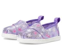 TOMS Jungen Mädchen Classic Alpargata Flacher Slipper, Wild Orchid Star Burst Twill, 22 EU