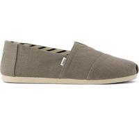 TOMS Herren Alpargata Classic Sneaker, Vetiver Grey Heritage Canvas, 43 EU